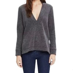 Madewell Charcoal Pullover Sweater
